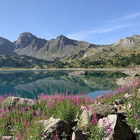 Appart 6 Pers Avec Piscine Allos Exterior foto