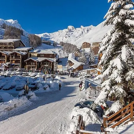 Appart 6 Pers Avec Piscine Allos Exterior foto