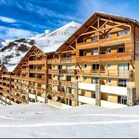 Appart 6 Pers Avec Piscine Allos Exterior foto