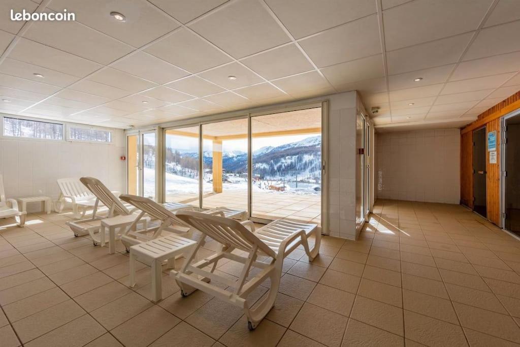 Apartment 6 Pers Avec Piscine Allos